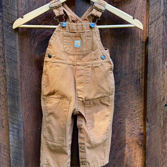 Carhartt Bib Overalls. 9 Month - Picture 1 of 9